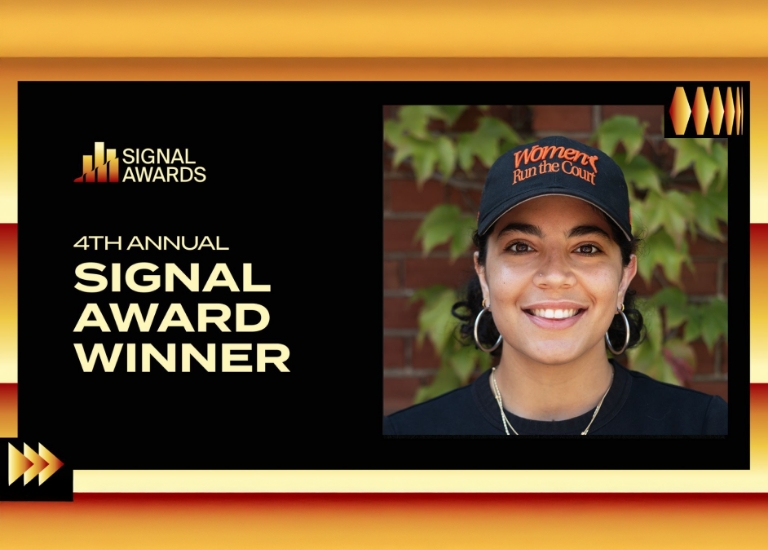 ASD Alumna Noor Azrieh Wins International Podcasting Awards